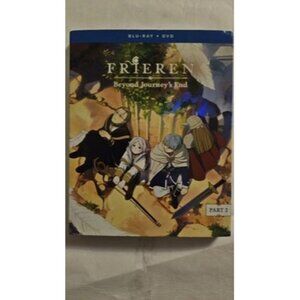 Frieren: Beyond Journey's End - Part 2 (Blu-ray + DVD) Brand New SEALED